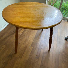 木製　円卓