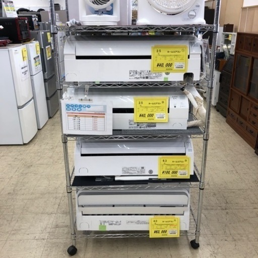 エアコン各種　38500円から