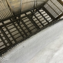 展示品　コイズミ　籐(ラタン)のラブチェア
