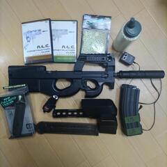 【4/25まで】サバゲ　P90  Scar-L CQC まとめ売り　おまけ付き 4/25まで】サバゲ P90 Scar-L CQC まとめ売り おまけ付き