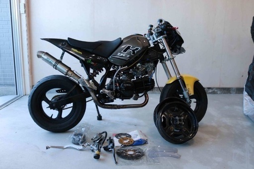 カワサキKSR110 フルカスタム　レーサー仕様