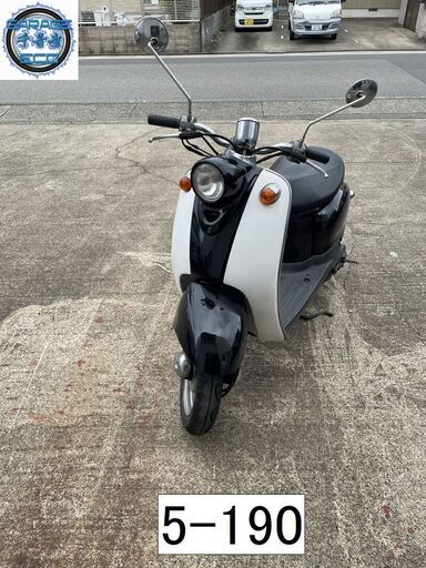 お取引き頂きました。初期不良対応車両です♪　愛知県公安委員会登録業者(オートバイ商)☆GARAGE-ECO千音寺☆軽整備＆点検済み☆ビーノSA10J黒白　5-190名古屋市中川区より!!