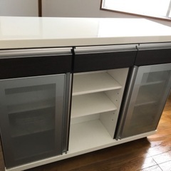 バーカウンター　キッチン収納