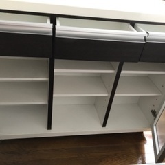 バーカウンター　キッチン収納