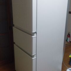 【美品】三菱ノンフロン冷凍冷蔵庫　MR-C33H-W型　330L...