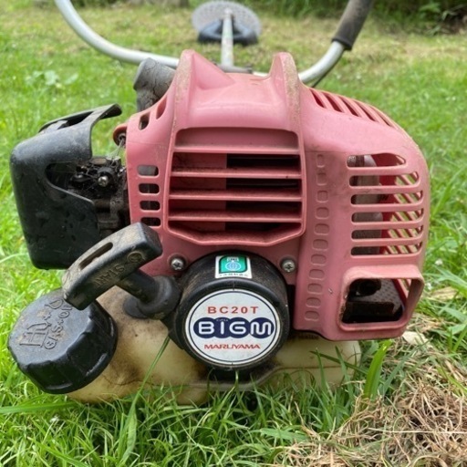 BIGM 草刈機 仮払い機 BC20T 防護メガネ付き