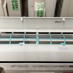 K04352　東芝　中古エアコン　主に6畳用　冷房能力　2.2KW ／ 暖房能力　2.2KW
