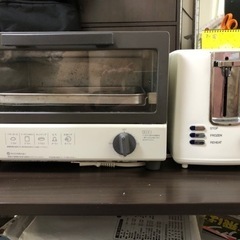 【値下げ】オーブントースターとポップアップトースター