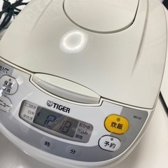 炊飯器と電子レンジセット（中古）【電子レンジ取引終了】