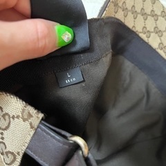 GUCCI 帽子　Lサイズ