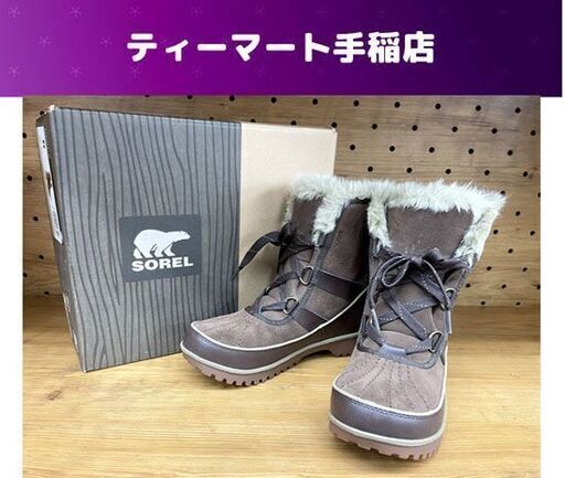 開封済み未使用 SOREL TIVOLI2 23.0cm スノーブーツ 靴 ウィメンズ レディース 箱付き ソレル ティボリ2 札幌市手稲区