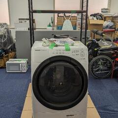 【値下げ】シャープドラム洗濯乾燥機＋ランドリーラック