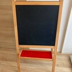 (決定)IKEA イーゼル　黒板&ホワイトボード