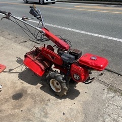 Honda 耕運機 赤 ホンダ 耕運機 ラッキー FU755LS (セル付) [HONDA 耕うん機 管理