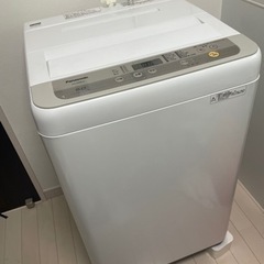 【譲ります】2019年製　Panasonic 洗濯機
