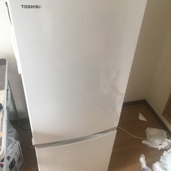 東芝ノンフロン冷凍冷蔵庫　GR-M15BS【W】2018年製