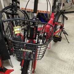 折りたたみ自転車 Jeep 20インチ JE-206GRS 2019年モデル 変速あり レッド【ユーズドユーズ名古屋天白店】J2671