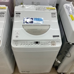 SHARP 縦型洗濯乾燥機！