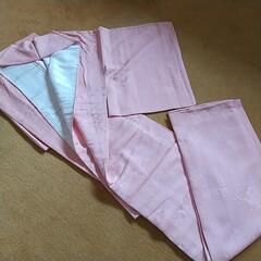 ピンクの着物