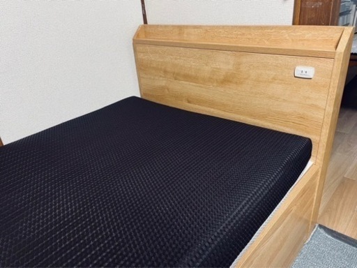 ニトリ収納付きセシングルベッド