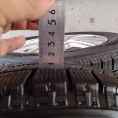 スタッドレスタイヤ　185/65R15　アルミホイール付き
