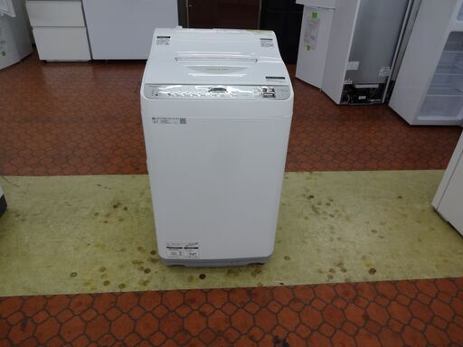 ID 074930　洗濯機5.5K　シャープ　２０２２年製　ES-TX5F