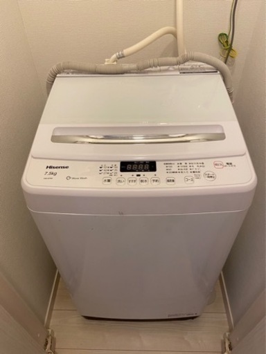 女性が喜ぶ♪ Hisense 洗濯機 2021年製 動作確認済み！ 洗濯機