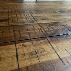 おしゃれなテーブル☆小物置きスペース有