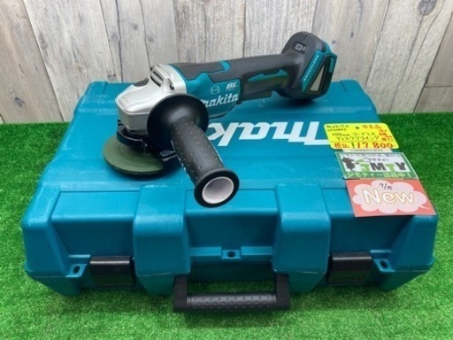 中古品 □ makita 100mmコードレスディスクグラインダ GA408DZ □ F □ ITZ0XZWGDGJG