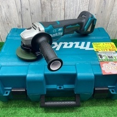 中古品 □ makita 100mmコードレスディスクグラインダ GA408DZ □ F 