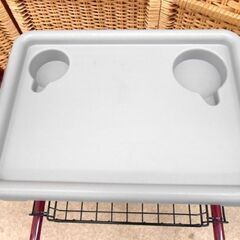あずきウォーカー 歩行器 最大使用者体重80kg カゴつき カップホルダー 
