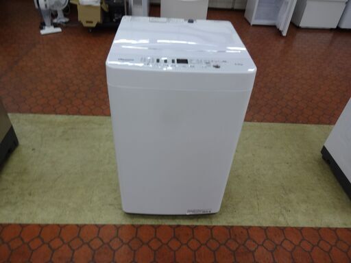 ID 359550　洗濯機5.5K　ハイセンス　２０１９年製　HW-E5503