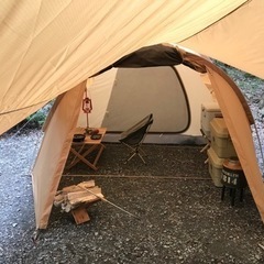 IGNIO トンネルテント＆ヘキサタープセット 4人用 美品