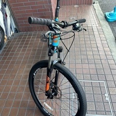 GIANT 軽量アルミフレーム サスペンション付き 3×7speed