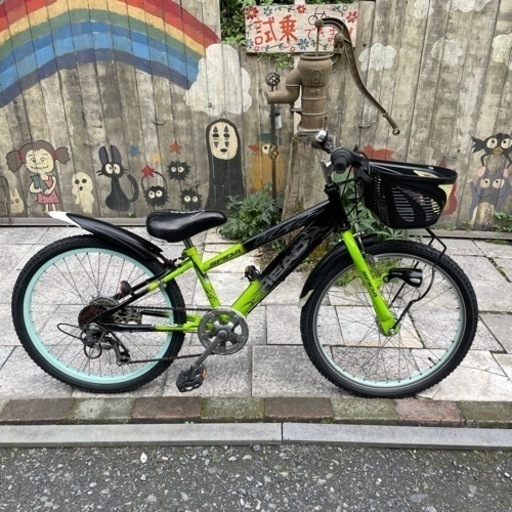 【3603】子供車　22インチ　前後タイヤ新品　13,800円（防犯・税込）