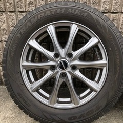 スタッドレスタイヤ215/60R16アルミホイールセット【短期出品】