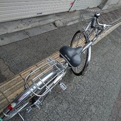 [maruishi] Forrmation(フォーメーション)27吋 ファミリーサイクル 外装6段/LEDオート/シルバー