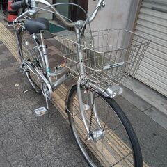 [maruishi] Forrmation(フォーメーション)27吋 ファミリーサイクル 外装6段/LEDオート/シルバー