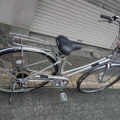 [maruishi] Forrmation(フォーメーション)27吋 ファミリーサイクル 外装6段/LEDオート/シルバー