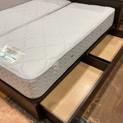 【愛品館市原店】フランスベッド｜引き出し付クイーンベッド