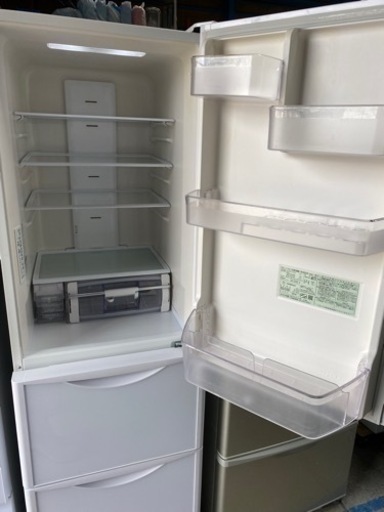 HITACHI 冷蔵庫 3ドア R-S32JV 2018年製 315L●E064M1002