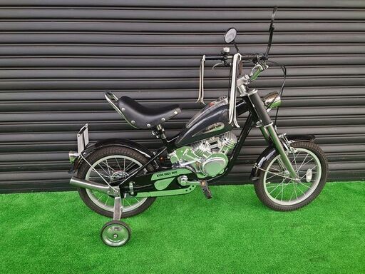 【子供用自転車】16インチ T-ART  アメリカンバイク風自転車  KIDSBIKEBOO【引取限定・現状渡し】三重県