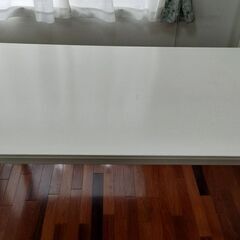 【値下げ】IKEA 伸長式テーブル「INGATORP」ホワイト