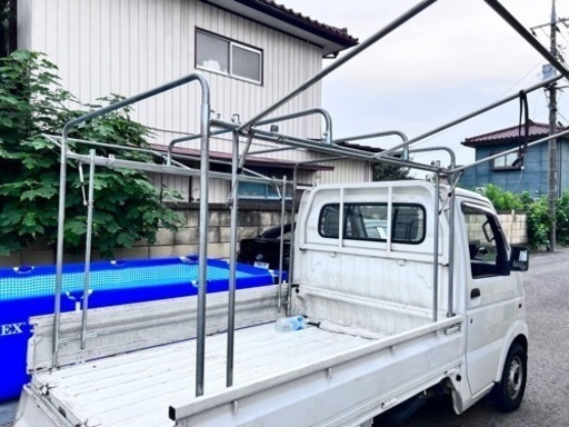 軽トラック幌セット/スズキ軽トラスーパーキャリー対応