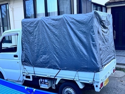 軽トラック幌セット/スズキ軽トラスーパーキャリー対応