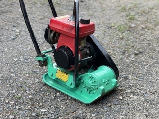 三笠　プレートコンパクター　40キロ　クラス　作動品