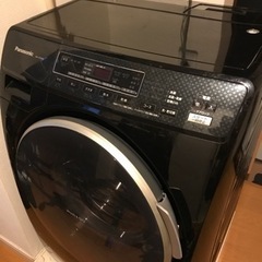 Panasonic ドラム式洗濯機 稼働品 黒 ブラック