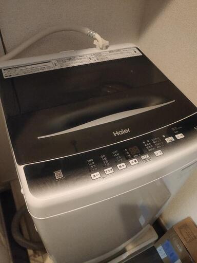 （ご購入者様決定済）Haier洗濯機　5.5kg　2022年式