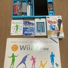 wii+wii fit+ソフト3本