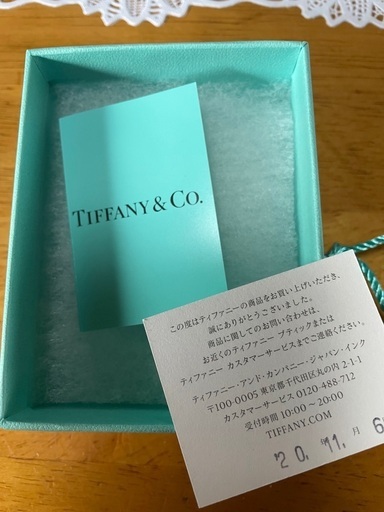 Tiffany ネックレス　シルバー